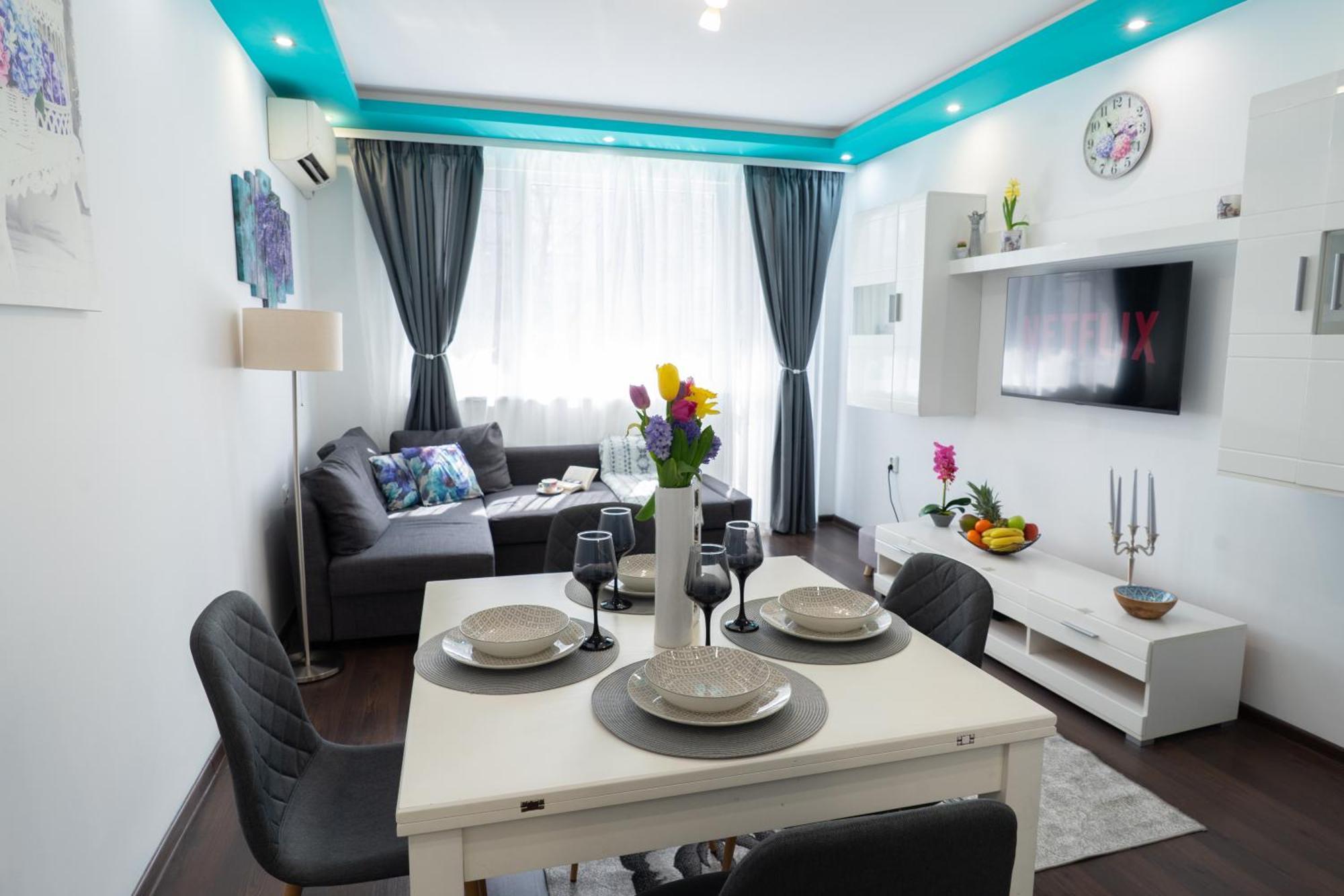 Luxury 2 Bedroom Apartment In Central Varna Ngoại thất bức ảnh